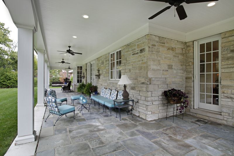 Outdoor Stone Patio